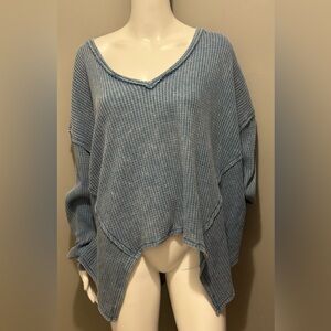 We The Free Caroline Long Sleeve Knit Tee - Large